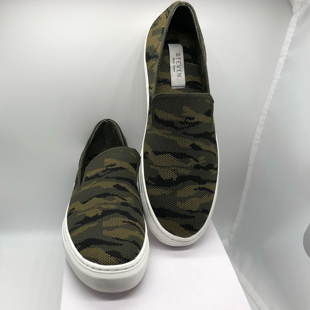 Steven New York Camouflage sneakers